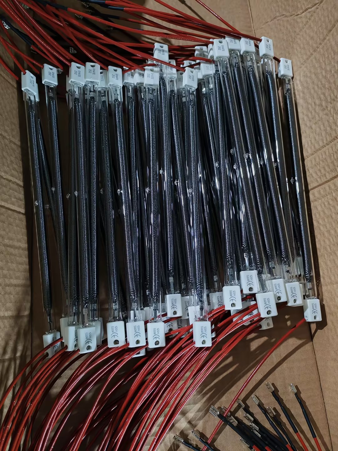 618mm 1800w quartz infrared halogen heating element