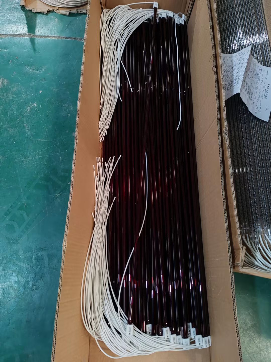 353mm 1500w infra red halogen tube machine heating lamp 1500w