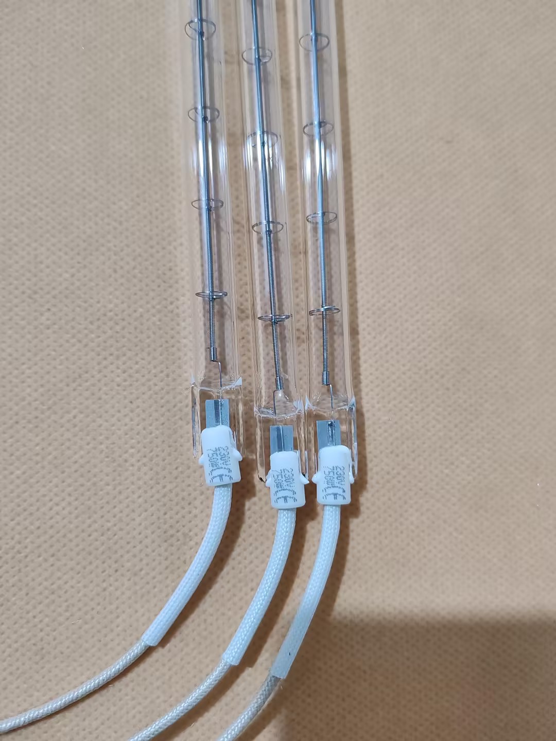 Engineering Specifications for 235V 2000W IR Halogen Heating Lamps in Sauna Applications