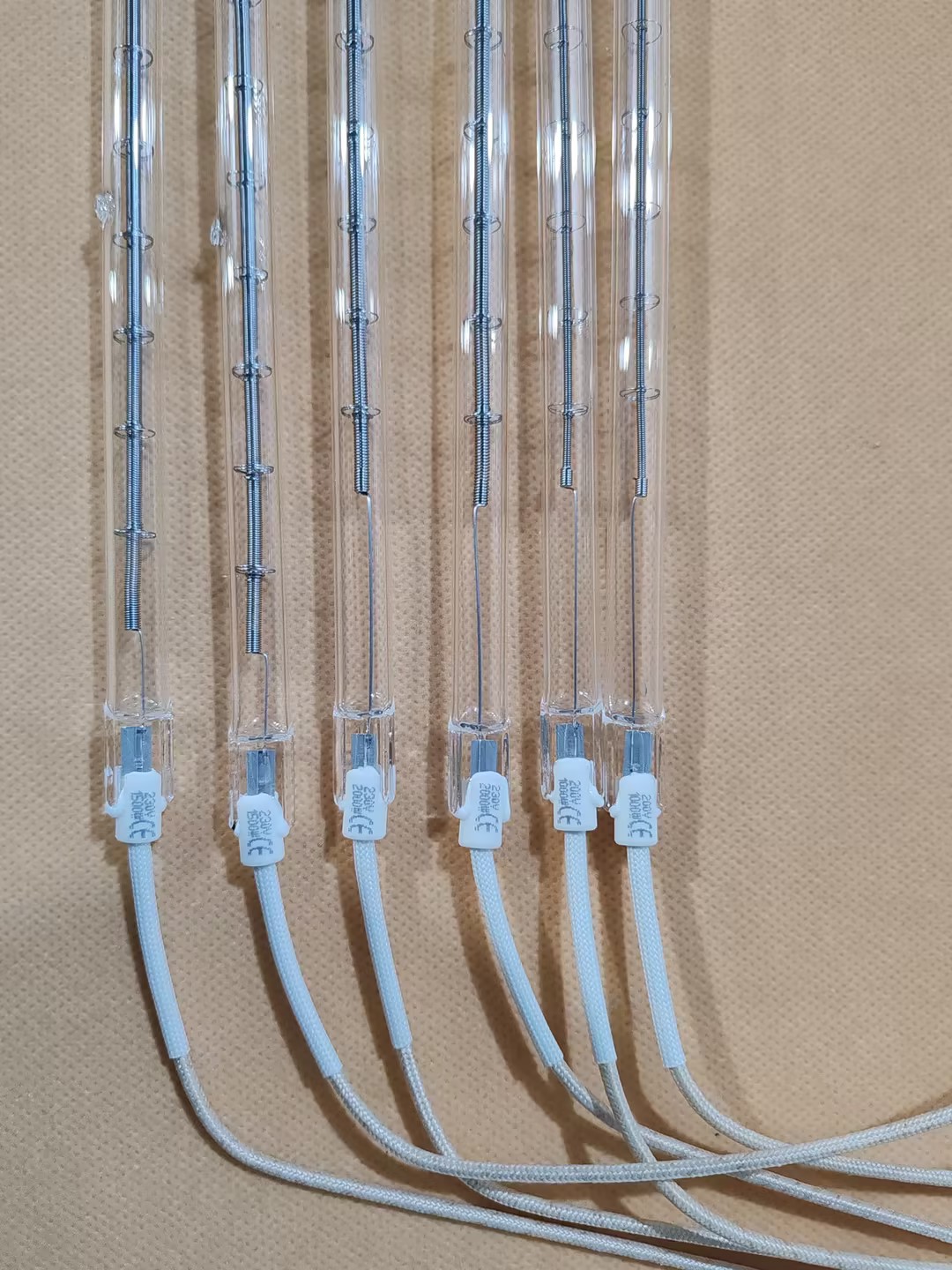 Halogen Tube Replacement Gold Coating Heat Lamps